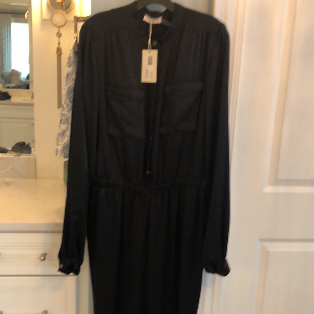 NWT RAMY BROOK SATIN JUMPSUIT.  Xl